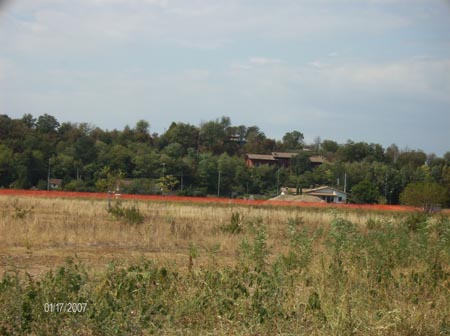 Panorama dalla casa